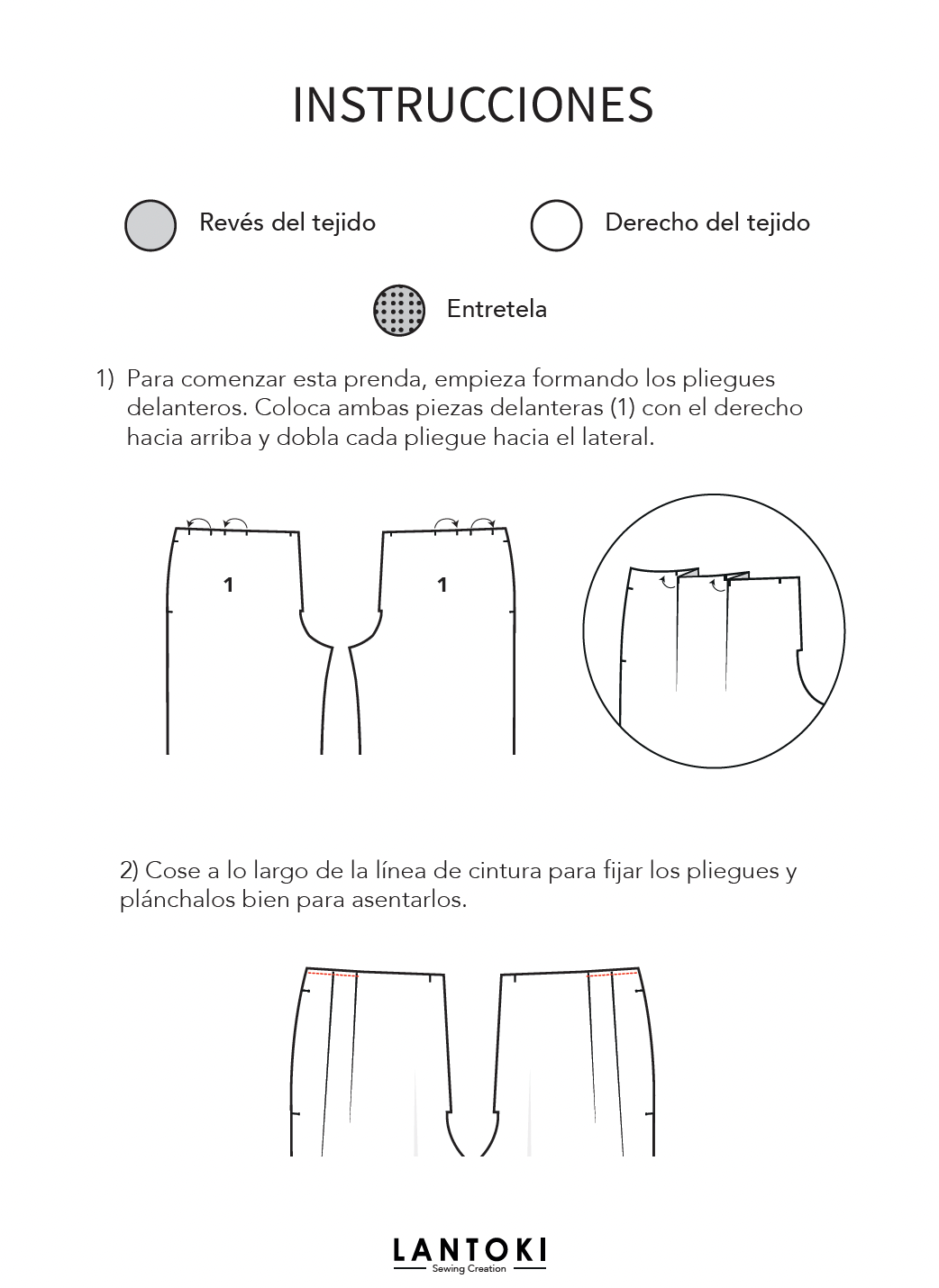 Patrón PDF - Pantalón Irati ¡Nuevo!