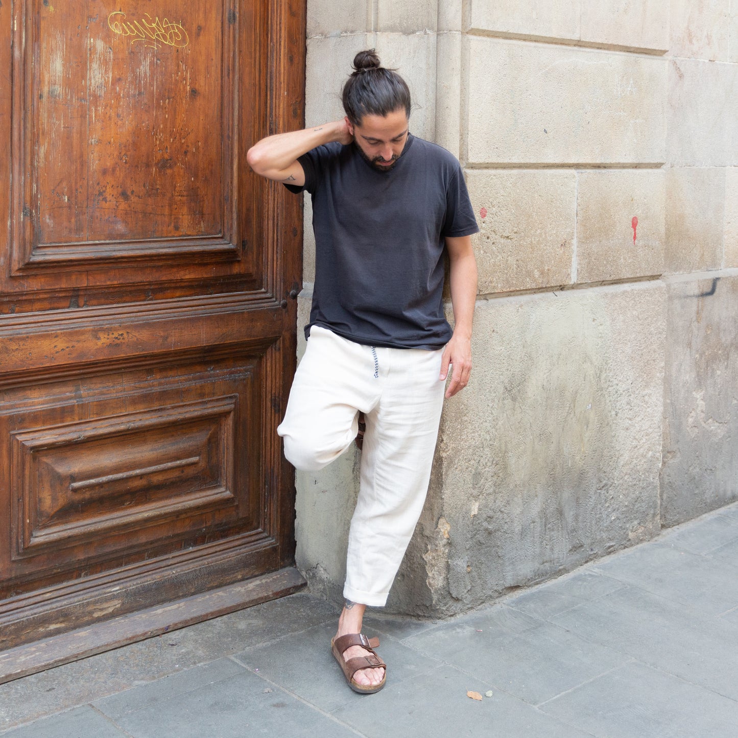 Pantalón Inar – patrón de costura PDF, vista frontal