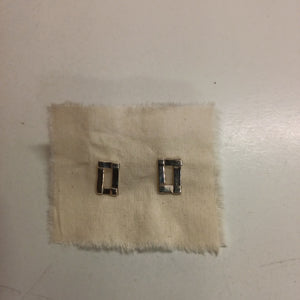 ET MAINS Plata Pendientes