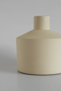 Jarrón natural M - Gres hecho a mano