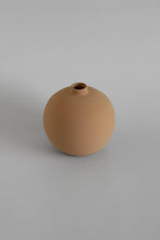 Blanc Collection 03 - Jarrón beige - Jarrón de cerámica - Hecho a mano: Beige / 16 x 3 cm