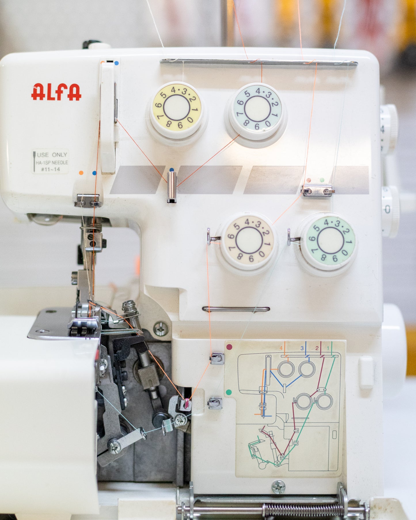 Alfa overlock 8704