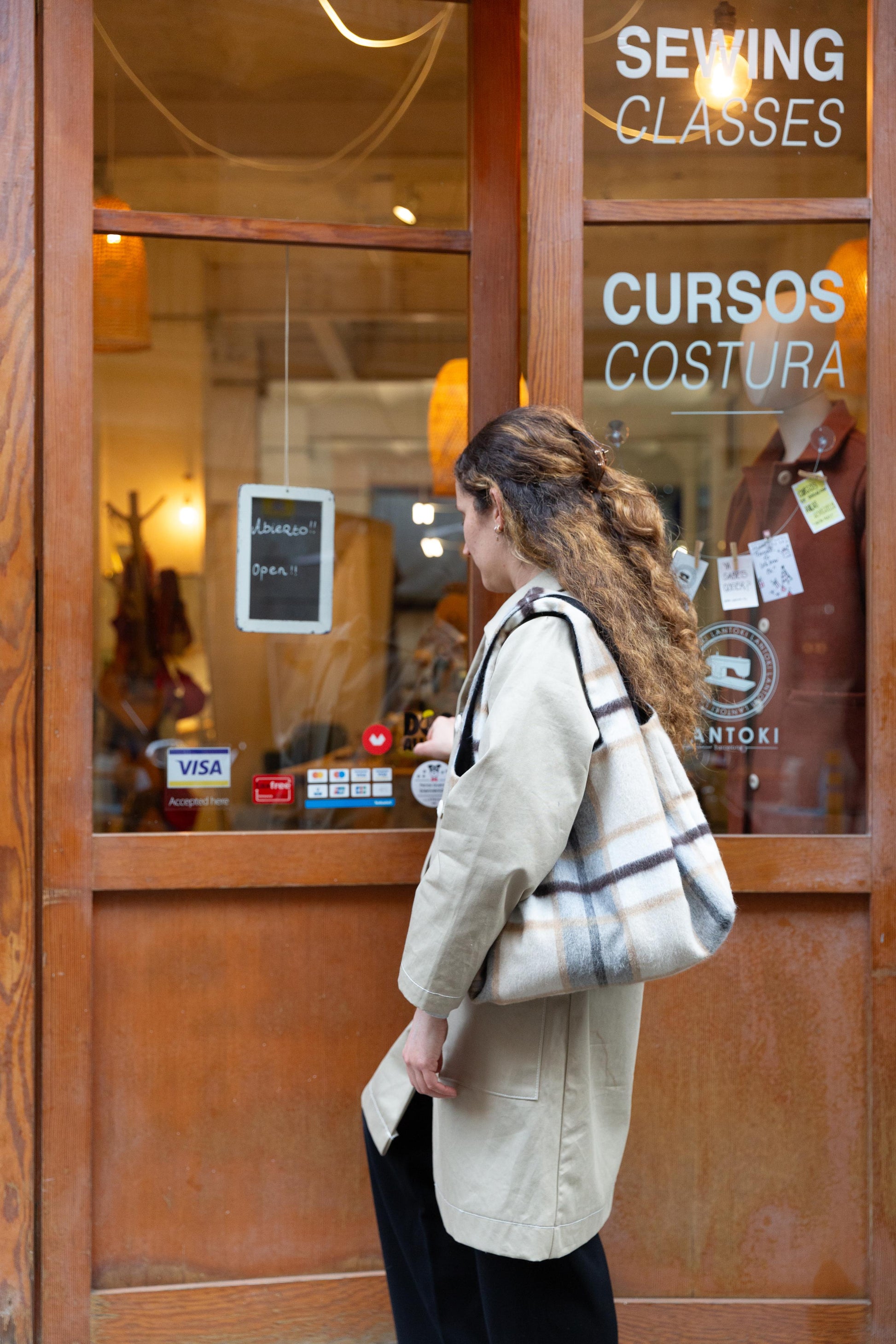 Chaqueta Worker – patrón de costura PDF, vista espalda