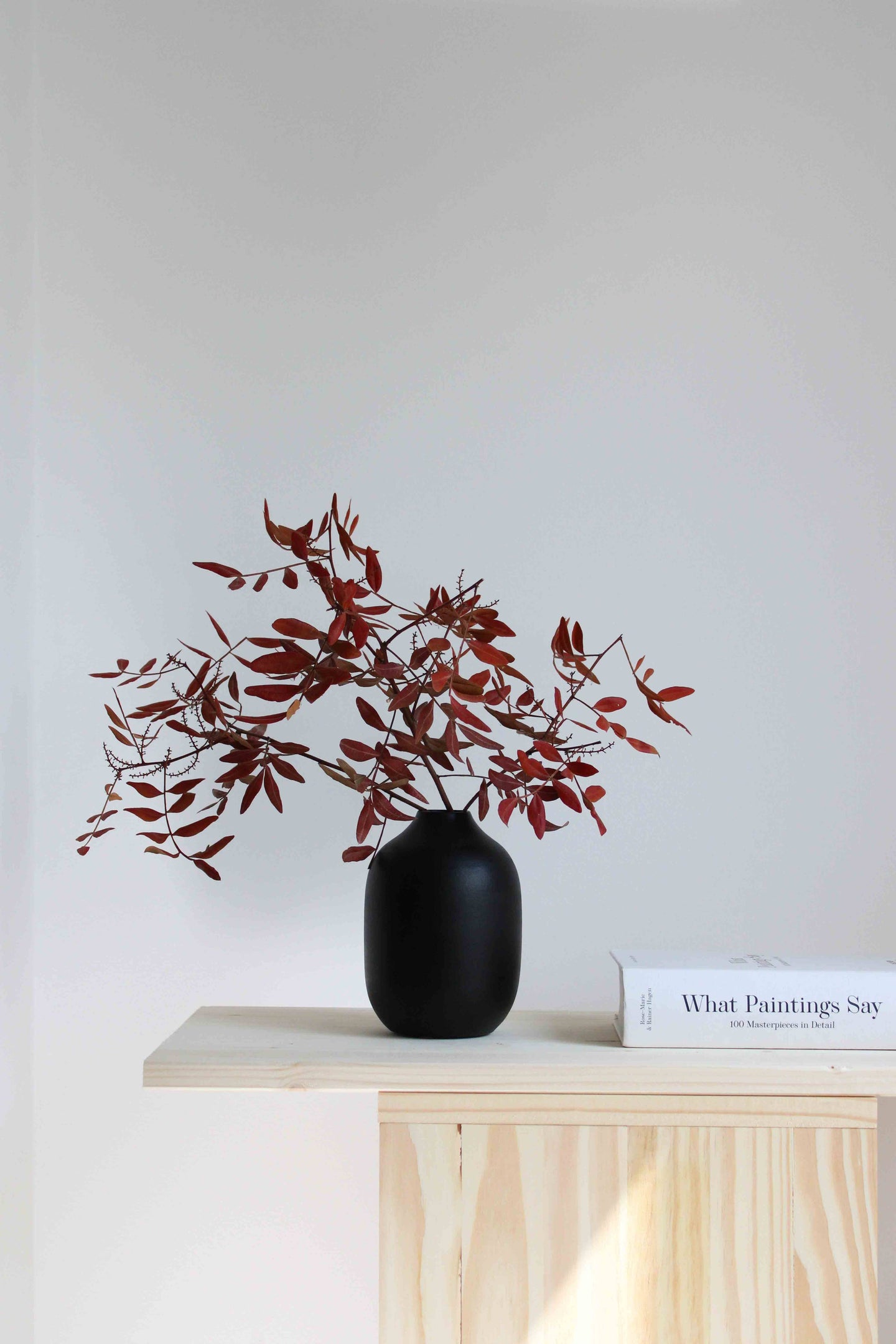 The Island Collection 04 - Jarrón negro, perfecto para flores