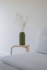 Jarrón The Island Collection 01 verde oliva - Decoración navideña
