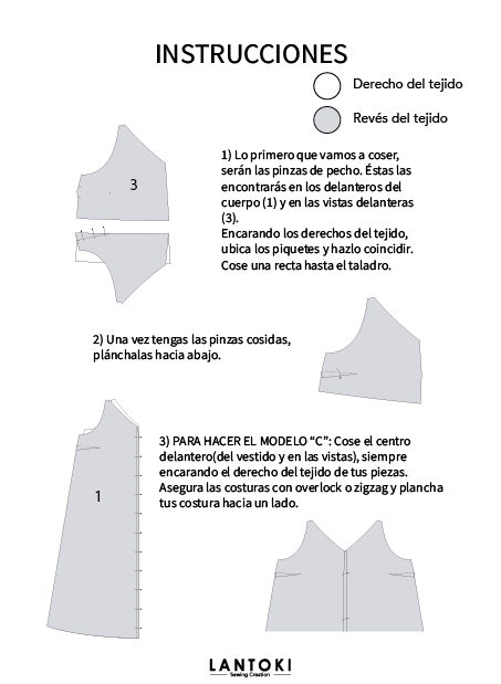 Bide jumpsuit/dress pattern