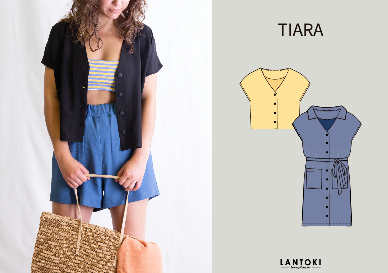 Top/vestido Tiara pattern