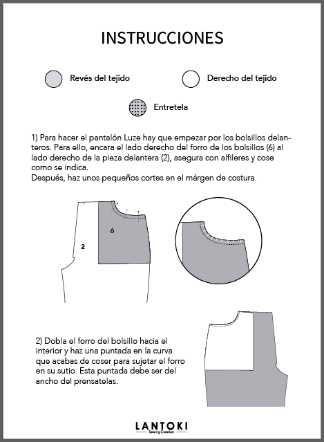 Luze pants pattern